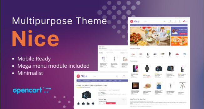 Шаблон Nice Pro для OpenCart 3 Шаблон Nice Pro для OpenCart 3