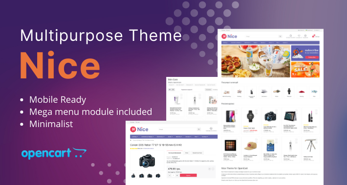Шаблон Nice Pro для OpenCart 3 Шаблон Nice Pro для OpenCart 3