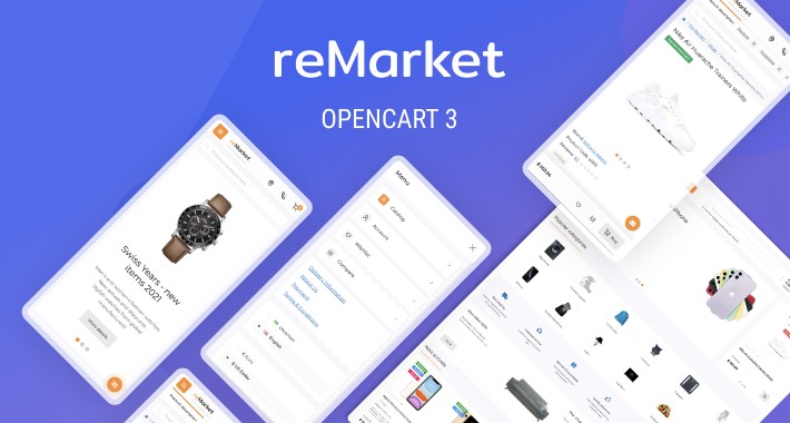 ReMarket — адаптивний універсальний шаблон ReMarket — адаптивний універсальний шаблон